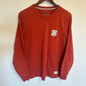 Tommy Hilfiger Dark Orange Crewneck Sweater Size Small
